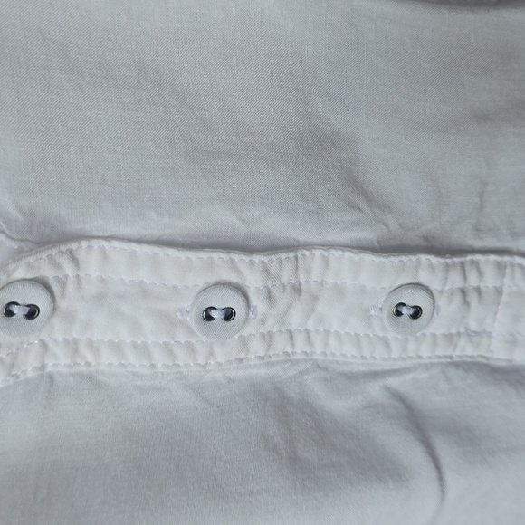 Torrid Harper 3/4 Sleeve Pullover Blouse White Challis Blouse 3x - Picture 7 of 10